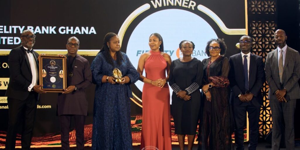 Fidelity Bank named Bank of the Year at 8th Ghana Business Awards